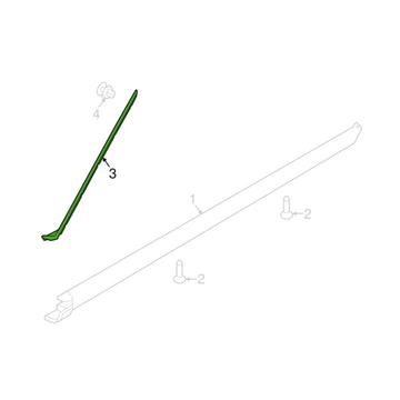 Suitable for Land Rover Discovery Sport DB5Left A Column exterior panel LR061136 High-quality auto parts