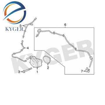 Suitable for Range Rover RR13Jaguar XE Vacuum pump screw C2Z30121 LR060479