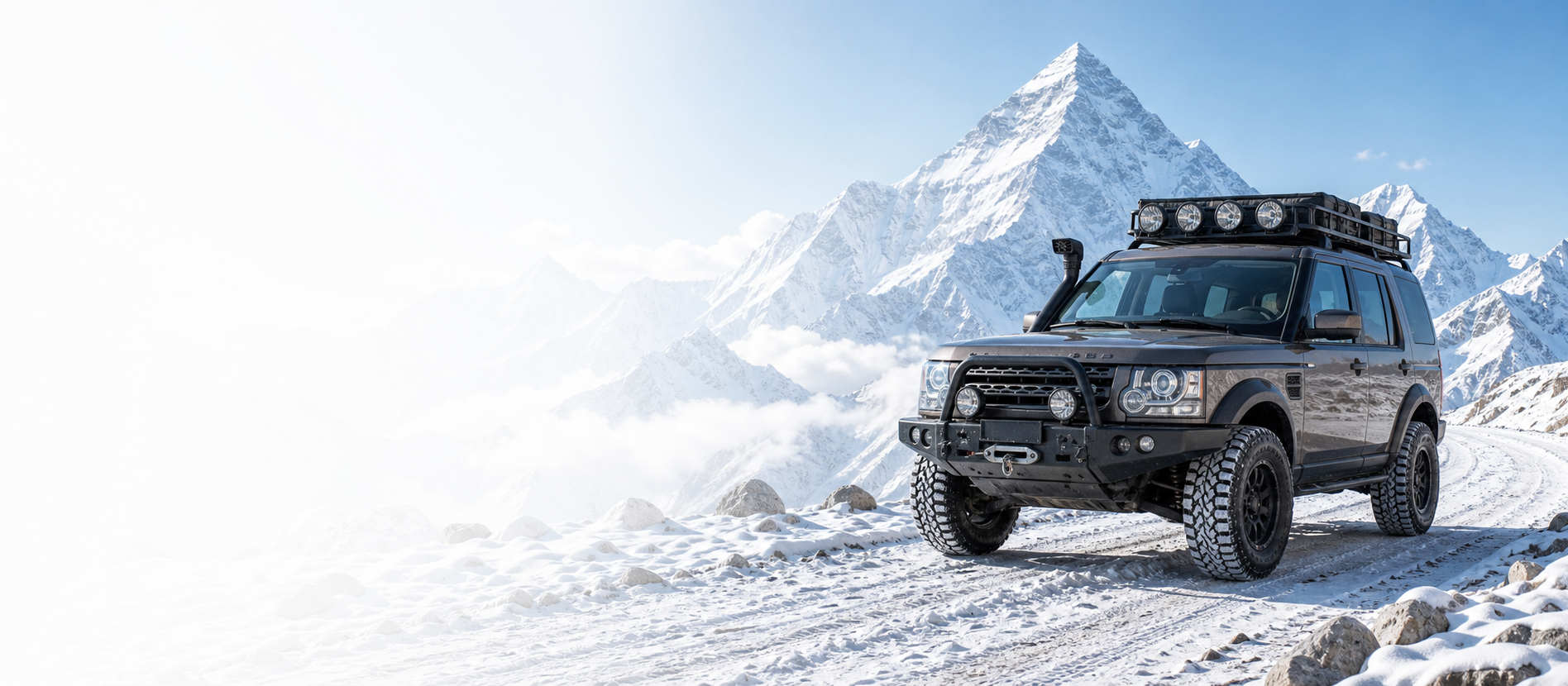 Land Rover expedition support